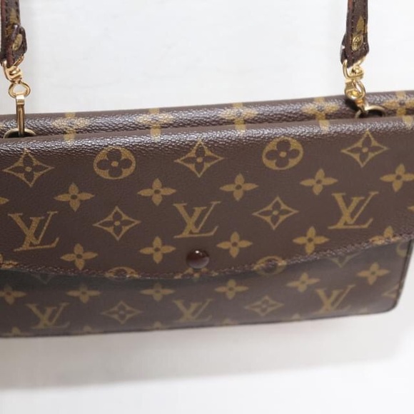 Louis Vuitton Authentic, Monogram Rabat double clutch. - Picture 10 of 10